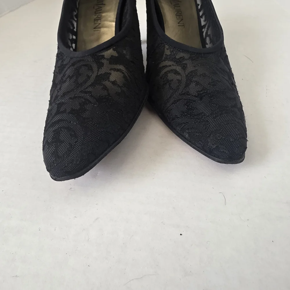 Saint Laurent Black Women's Shoes - Picture 7 of 7